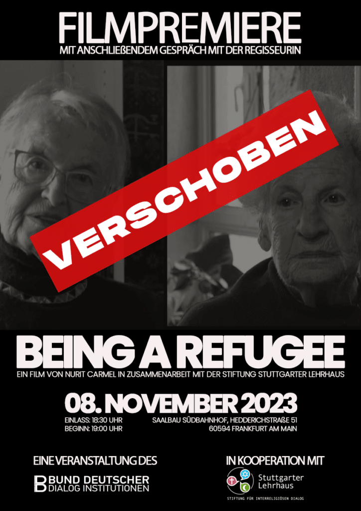 Being a refugee Flyer (verschoben) Being a refugee Flyer (verschoben)