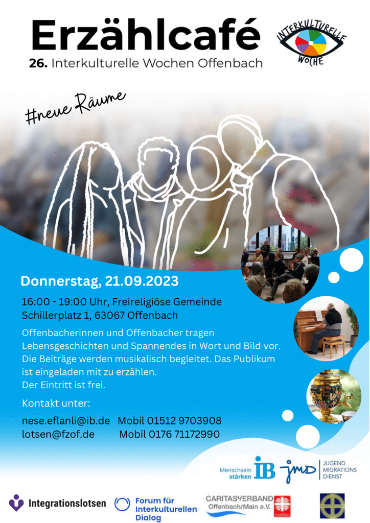 Erzählcafe 2023 Flyer Erzählcafe 2023 Flyer